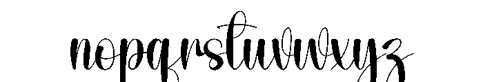 Victory1 Font LOWERCASE