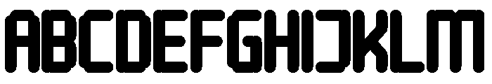 Video Games Bold Font UPPERCASE