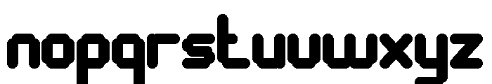 Video Games Bold Font LOWERCASE