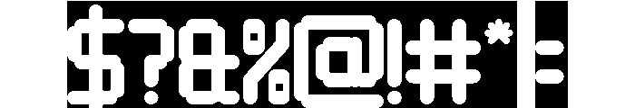 Video Games-Inverse Font OTHER CHARS