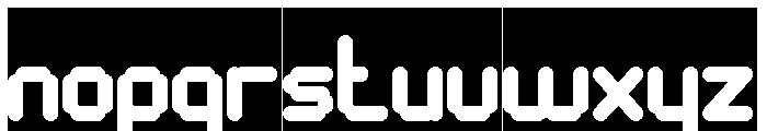 Video Games-Inverse Font LOWERCASE