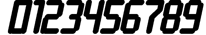 Video Games Italic Font OTHER CHARS