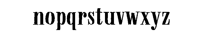 Vigevano Regular Font LOWERCASE
