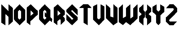 Vikings Army Font LOWERCASE