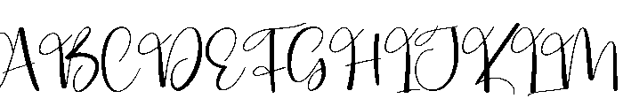 Villa Honeymoon Font UPPERCASE
