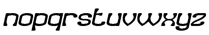 Village Serenity Bold Italic Font LOWERCASE