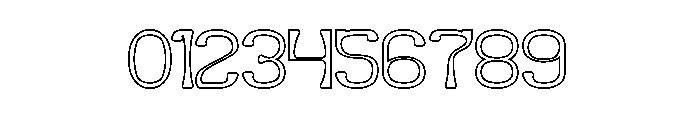 Village Serenity-Hollow Font OTHER CHARS