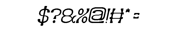 Village Serenity Italic Font OTHER CHARS