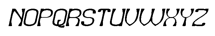 Village Serenity Italic Font UPPERCASE