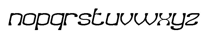 Village Serenity Italic Font LOWERCASE