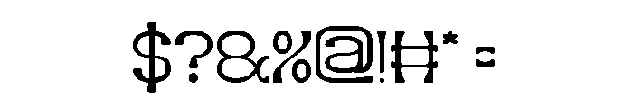 Village Serenity Font OTHER CHARS