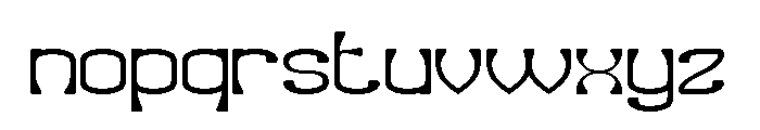 Village Serenity Font LOWERCASE