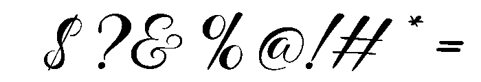 Villager Club Regular Font OTHER CHARS