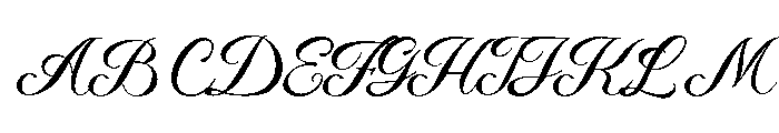 Villager Club Regular Font UPPERCASE