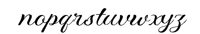 Villager Club Regular Font LOWERCASE
