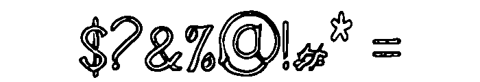 Villalobos Font OTHER CHARS