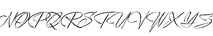 Villargio Italic Font UPPERCASE