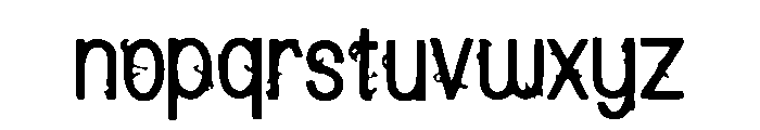 Vine_Growth Font LOWERCASE