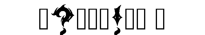 Vine Regular Font OTHER CHARS