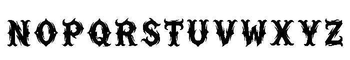 Vine Regular Font LOWERCASE