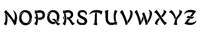 Vines Regular Font LOWERCASE