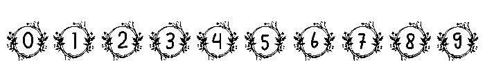 Vinetta Monogram Font OTHER CHARS