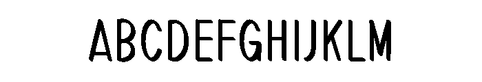 Vintage Absolute Font UPPERCASE
