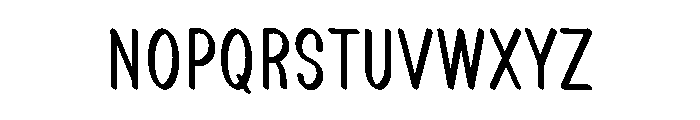 Vintage Absolute Font UPPERCASE