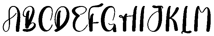 Vintage American Font UPPERCASE