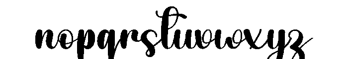 Vintage American Font LOWERCASE