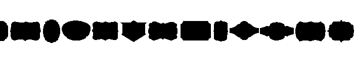 Vintage Badge Collection Font UPPERCASE