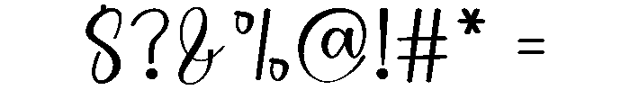 Vintage Barbie Font OTHER CHARS