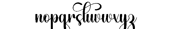 Vintage Barbie Font LOWERCASE