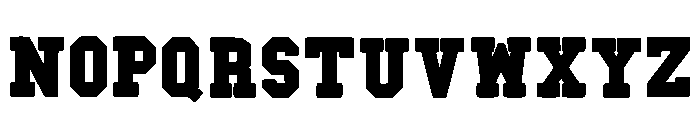 Vintage Baseball Regular Font UPPERCASE