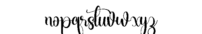 Vintage Baseball Font LOWERCASE
