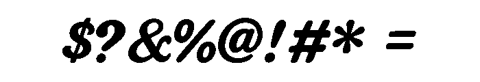 Vintage Bloom Font OTHER CHARS