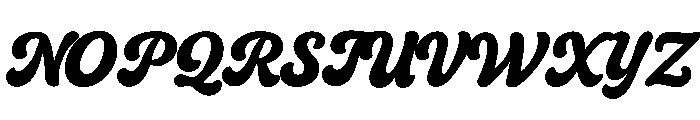 Vintage Bloom Font UPPERCASE