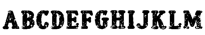 Vintage Bold Regular Font UPPERCASE