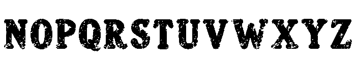 Vintage Bold Regular Font LOWERCASE