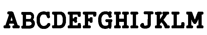 Vintage Boston Regular Font UPPERCASE