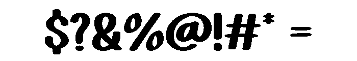 Vintage Bunny Regular Font OTHER CHARS