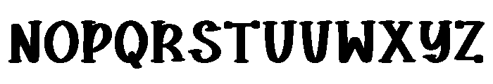 Vintage Bunny Regular Font UPPERCASE