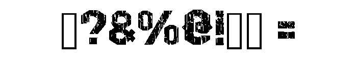 Vintage Cactus Regular Font OTHER CHARS