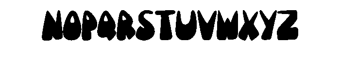 Vintage Cartoon By Sque Regular Font UPPERCASE