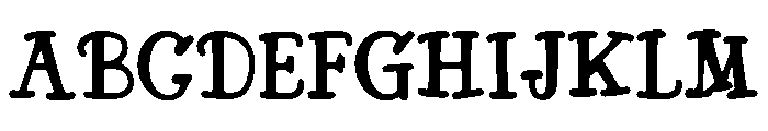 Vintage_Cartoons Font UPPERCASE