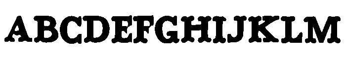 Vintage_Chrome Font UPPERCASE