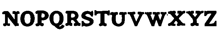 Vintage_Chrome Font UPPERCASE