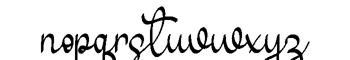 Vintage Collection Font LOWERCASE