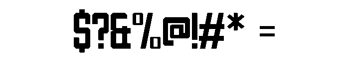 Vintage College Regular Font OTHER CHARS