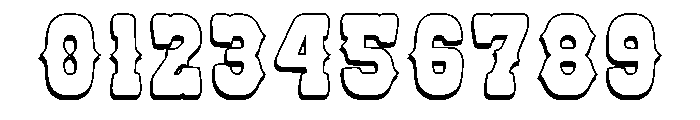 Vintage Country Regular Font OTHER CHARS